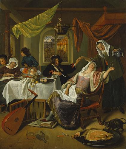 Jan Steen Dissolute Household